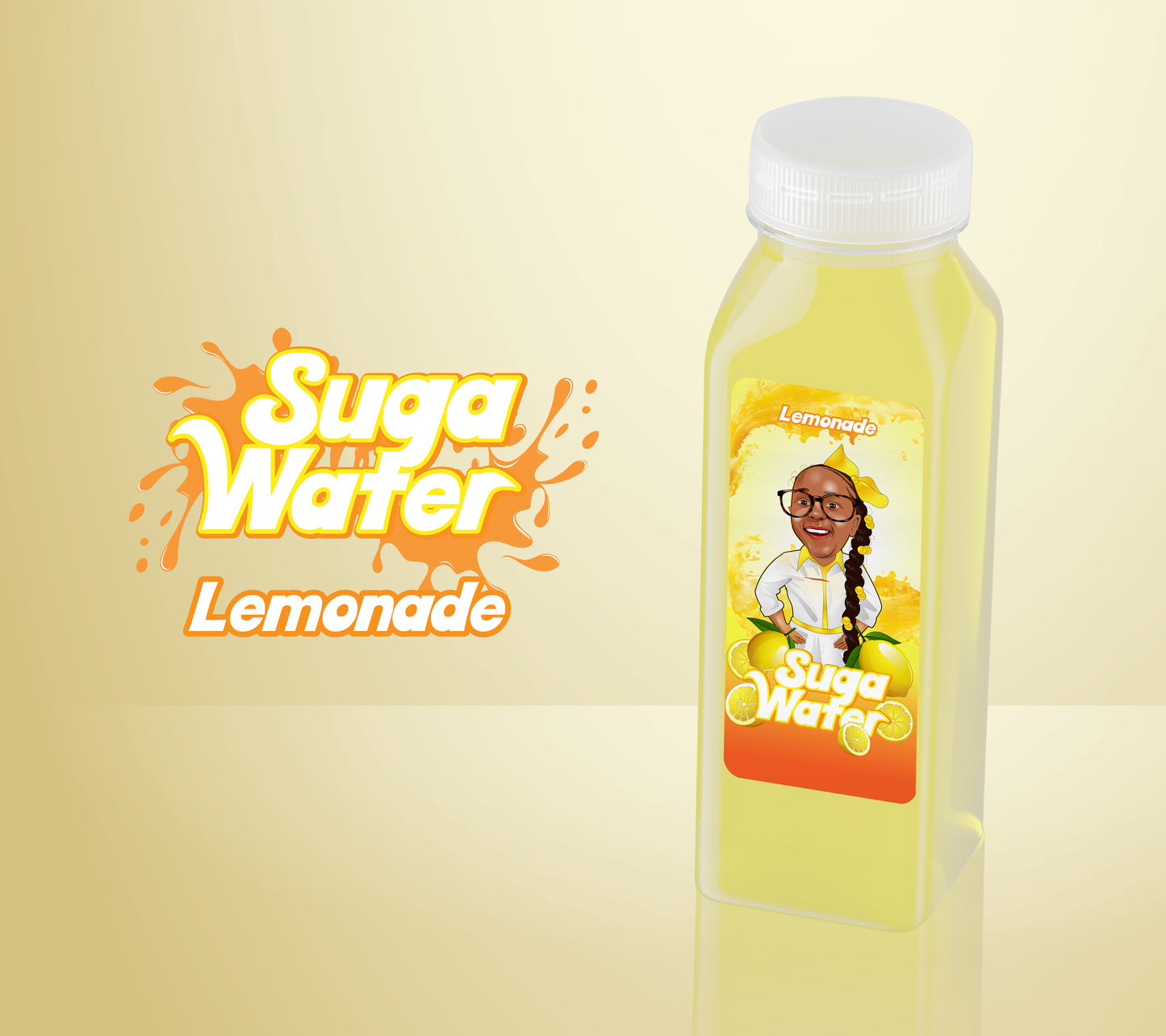 Suga Water Lemonade 12oz