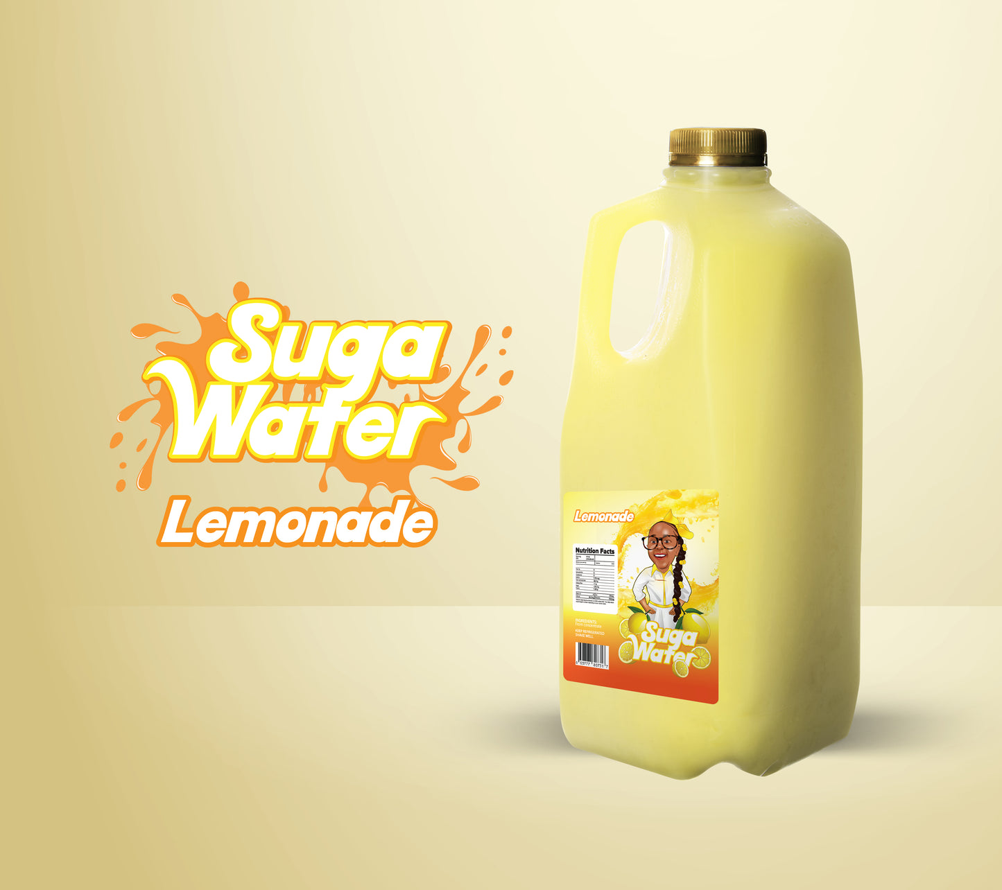 Suga Water Lemonade 12oz